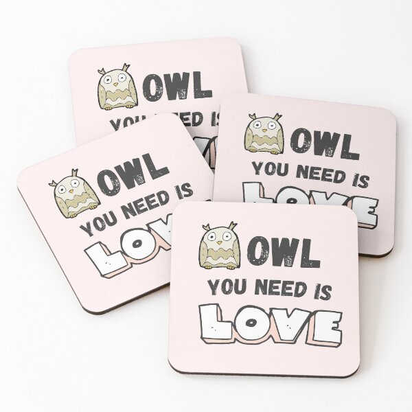 Item preview, owl you need is love designed and sold by AndrewTcreator.