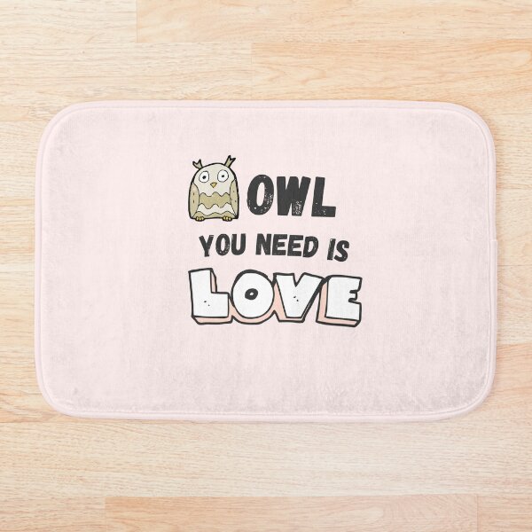 Item preview, owl you need is love designed and sold by AndrewTcreator.