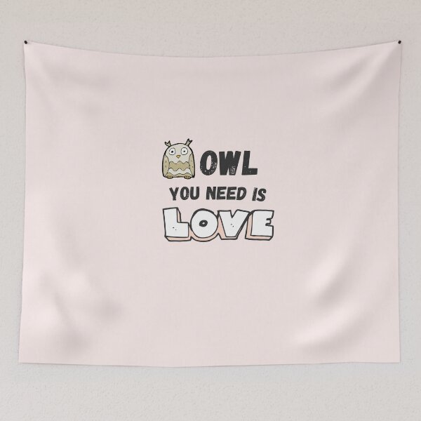 Item preview, owl you need is love designed and sold by AndrewTcreator.