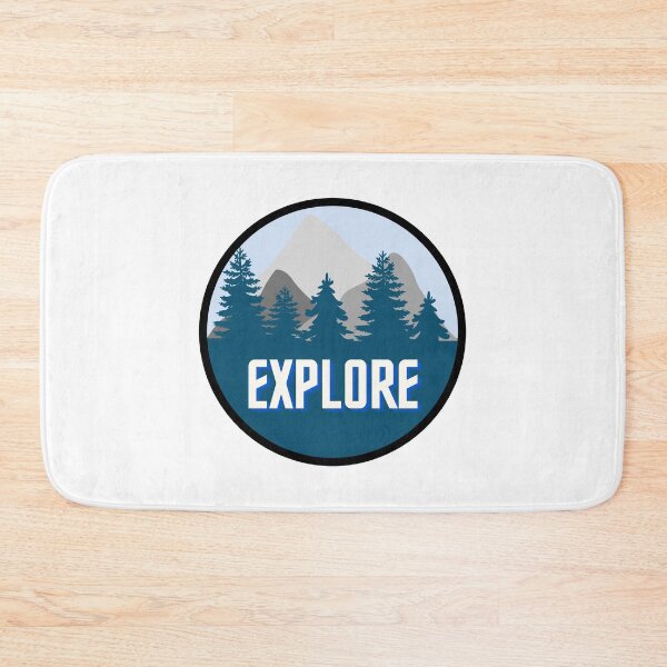 Item preview, blue explore outdoors designed and sold by kaelinmeicher.