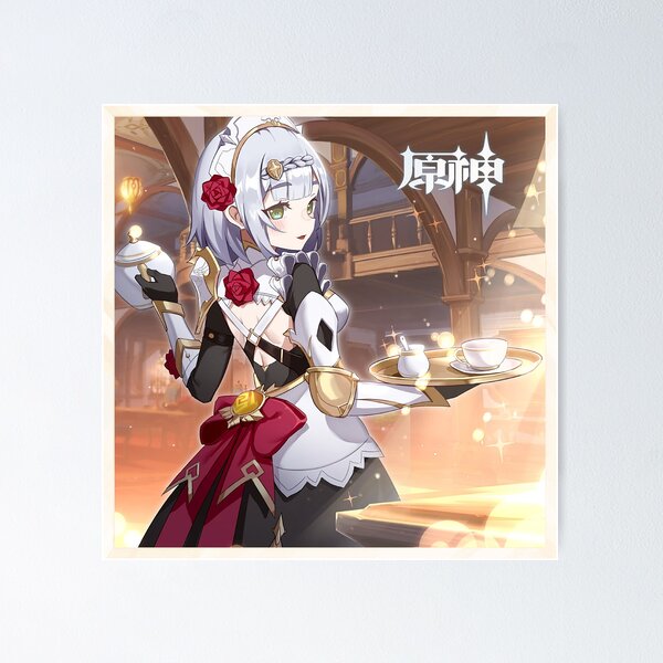 “Genshin Impact - Noelle Birthday Official Artwork 2021” Poster for