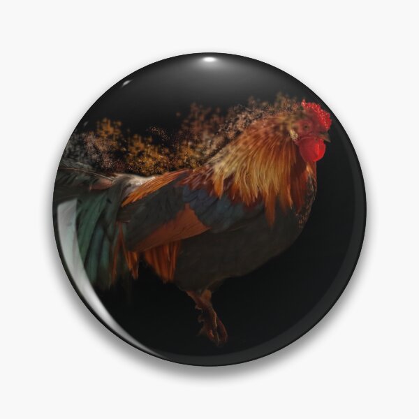 Item preview, Rooster Fine Art Surreal Dusting of Colors Abstract designed and sold by Stephanie Laird.