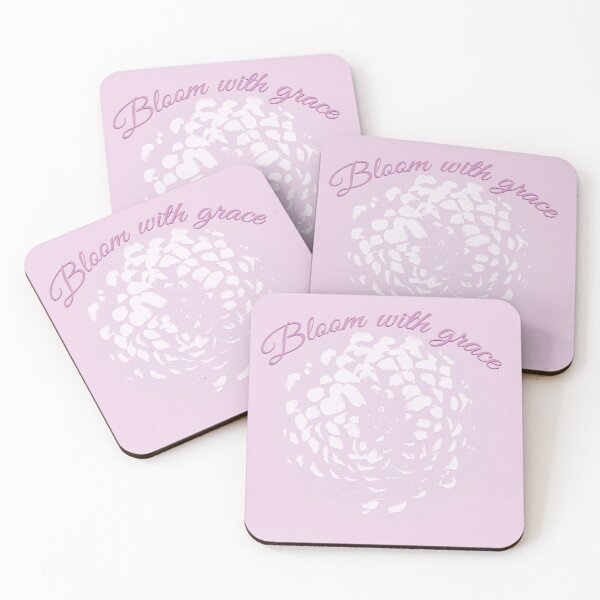 Item preview, Bloom with grace pink flower pattern  designed and sold by myseptember18th.