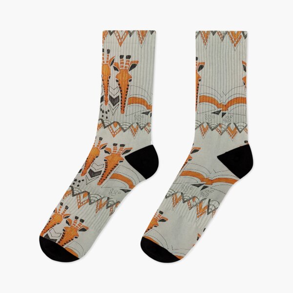 Item preview, Giraffe; Orange Pattern designed and sold by EjsArtArt.