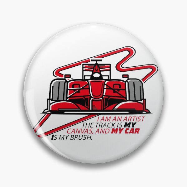 Item preview, F1 Typographic_Track is my canvas #1 designed and sold by TJHTTAUTOARTS.
