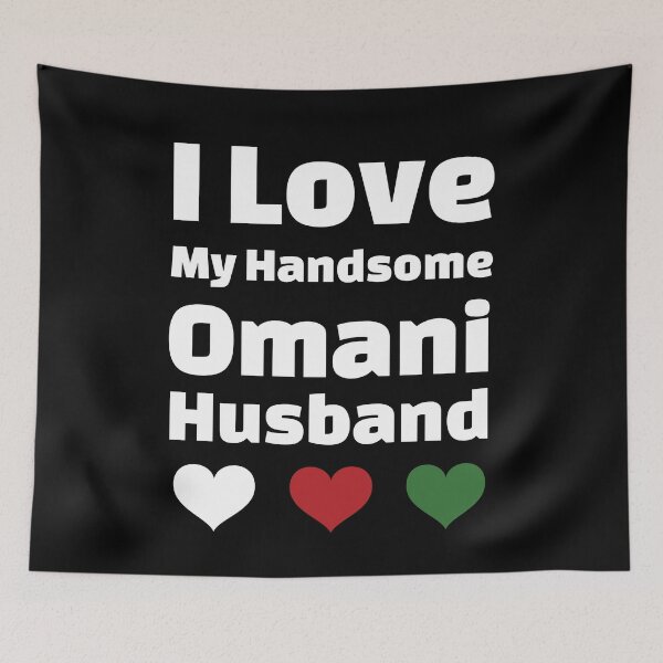 Item preview, I Love My Handsome Omani Husband - Oman Husband designed and sold by DiceNLDesigns.
