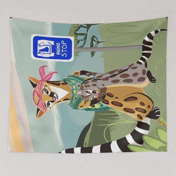 Item preview, Rhino bus stop designed and sold by belettelepink.