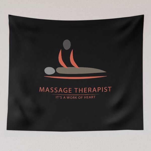 Item preview, Massage therapist it's a work of heart designed and sold by hicham4you.