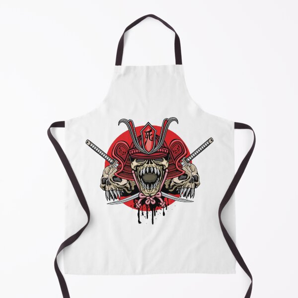 Item preview, Japanese Samurai Warrior Skull designed and sold by SportsT-Shirts.