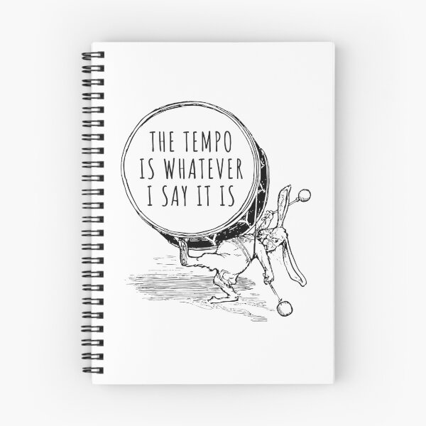 Item preview, The Tempo Is Whatever I Say It Is, Funny Bunny Drummer, Drummer Saying Gift. designed and sold by PrettyAmazing.