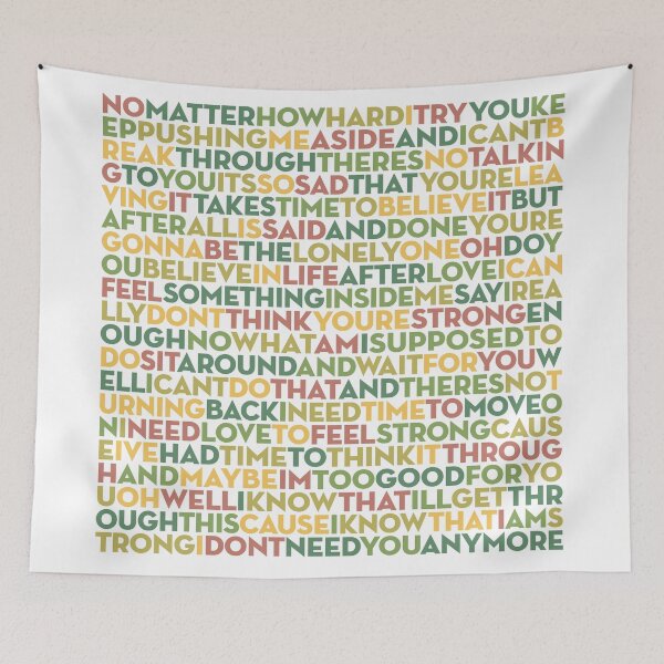Item preview, Believe - Cher (lyrics) v.3 designed and sold by x1brett.