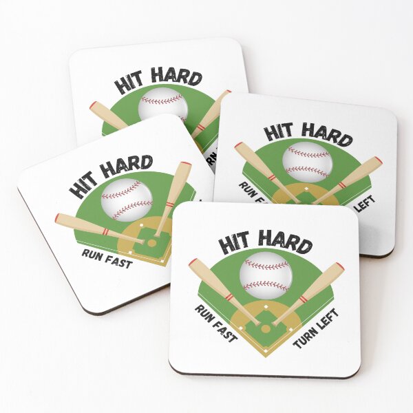 Item preview, Hit Hard Run Fast Turn Left designed and sold by Comfy Creations.