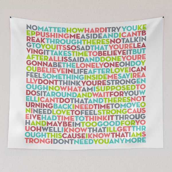 Item preview, Believe - Cher (lyrics) v.4 designed and sold by x1brett.