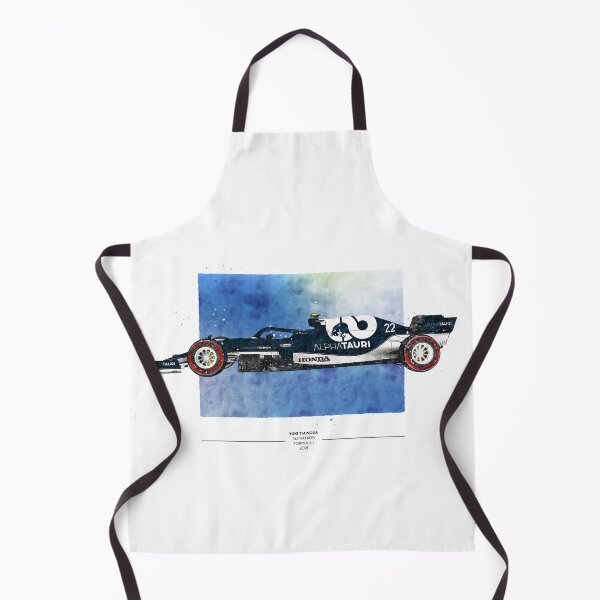 Item preview, Yuki Tsunoda F1 2021 AlphaTauri Car Art designed and sold by d25bev.