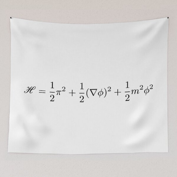 Item preview, scalar field hamiltonian density, quantum field theory designed and sold by NoetherSym.