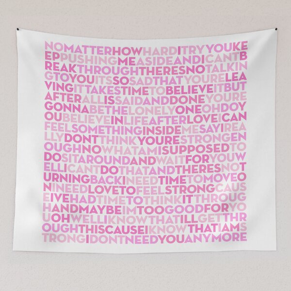 Item preview, Believe - Cher (lyrics) v.6 designed and sold by x1brett.