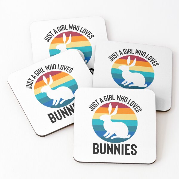 Item preview,  Just A Girl Who Loves bunnies  designed and sold by Style2Vie.