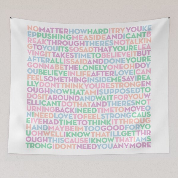 Item preview, Believe - Cher (lyrics) v.7 designed and sold by x1brett.