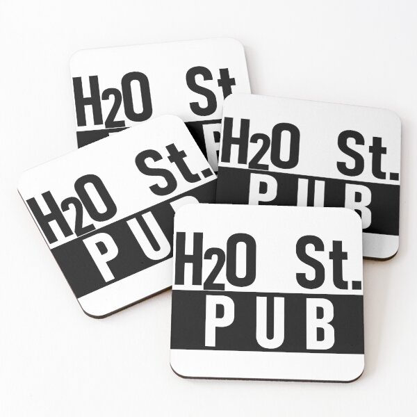 Item preview, H2O St. Black Logo designed and sold by PapaJovan.