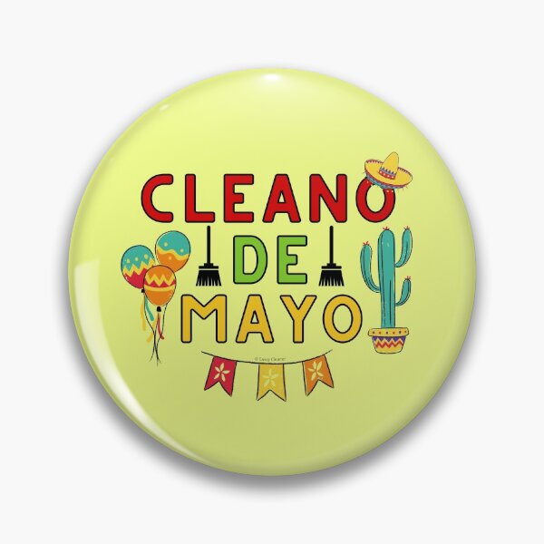 Item preview, Cleano De Mayo Festive Cinco De Mayo Janitor Housekeeper Fun designed and sold by SavvyCleaner.