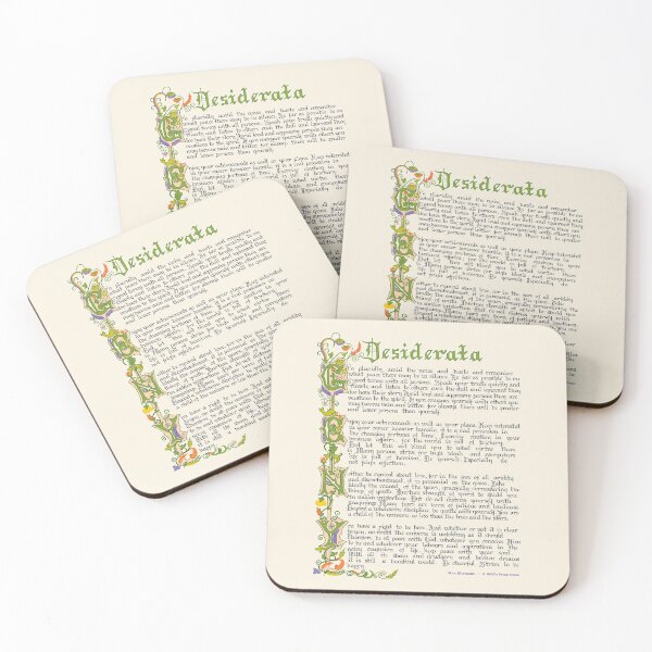 Item preview, DESIDERATA - 1920's Prose designed and sold by Colli13.
