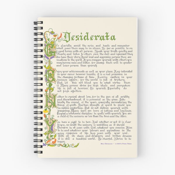 Item preview, DESIDERATA - 1920's Prose designed and sold by Colli13.