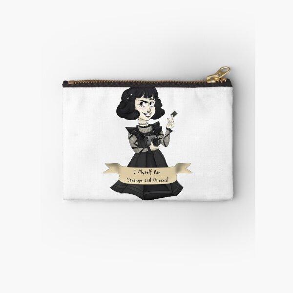 Item preview, "I myself am Strange and Unusual" - Lydia Deetz designed and sold by JuliaMaiDesigns.