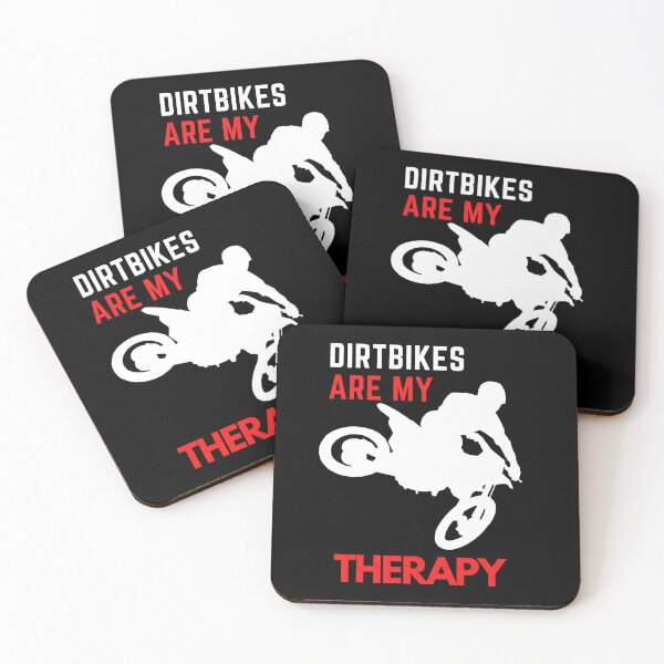 Item preview, Dirtbikes Are My Therapy Motocross Dirtbikes Enduro T-Shirt designed and sold by Andrean Designs.