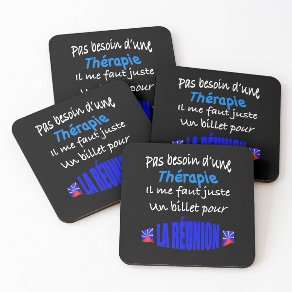 Item preview, No need for therapy just a ticket to Reunion designed and sold by Nico97431.