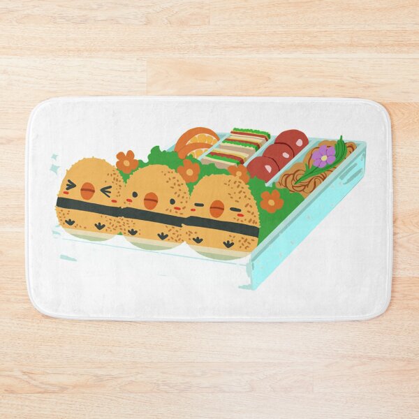 Item preview, Kawaii Bento -- Cute Bento Box -- Cute Chickens designed and sold by Alice Cheng.