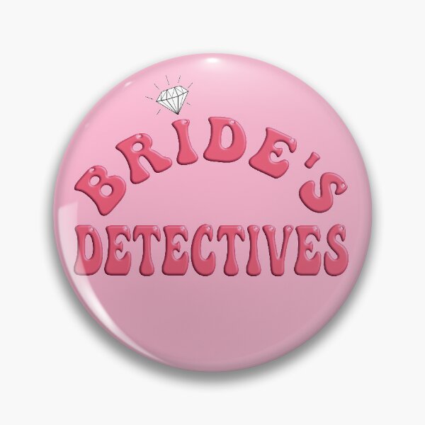 Item preview, Bride's Detectives. Bubble Style Humor  designed and sold by luvmhykdesigns.