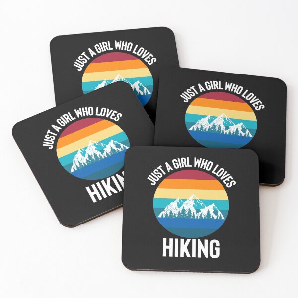 Item preview, Just A Girl Who Loves Hiking designed and sold by Style2Vie.