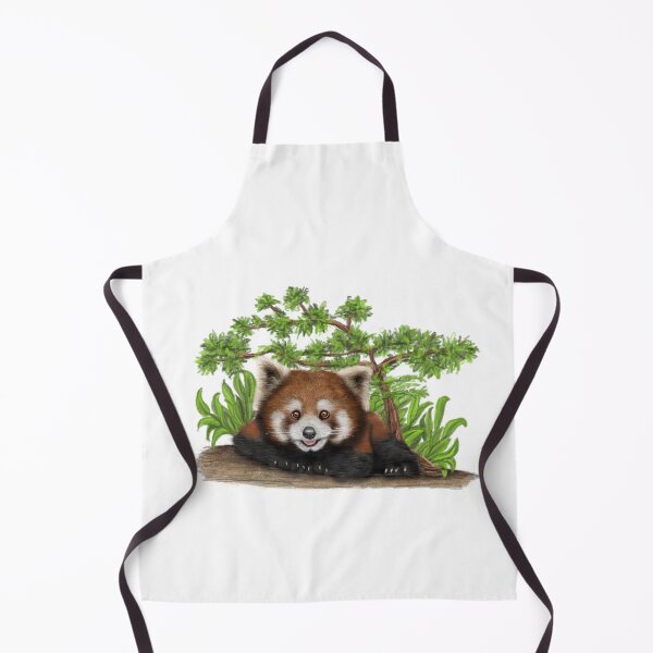 Item preview, Cute Cartoon Red Panda Digital Painting designed and sold by wasootch.