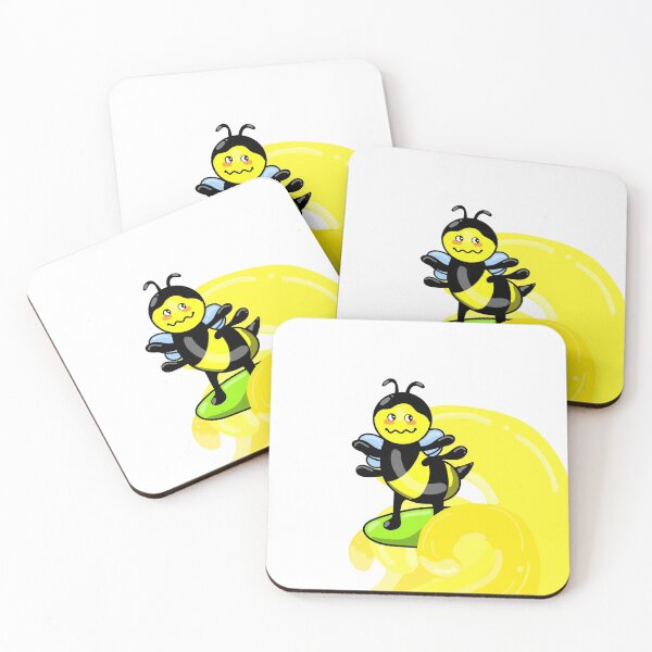 Item preview, Bee surfing on honey designed and sold by FoxsJob.