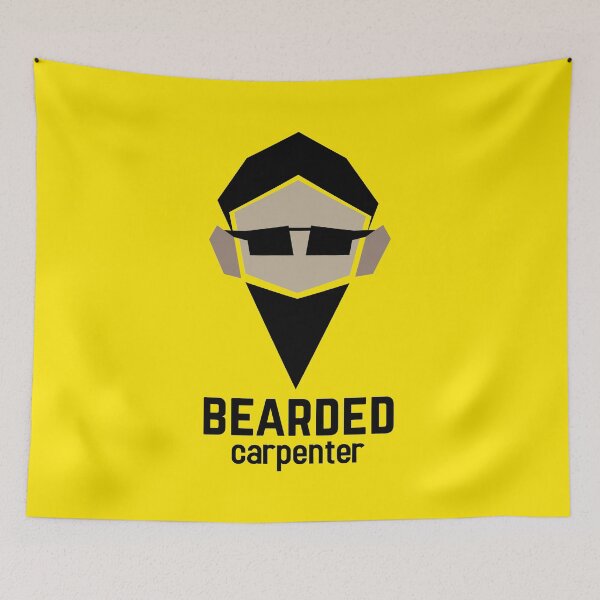 Item preview, Bearded carpenter designed and sold by Chitrogiri.
