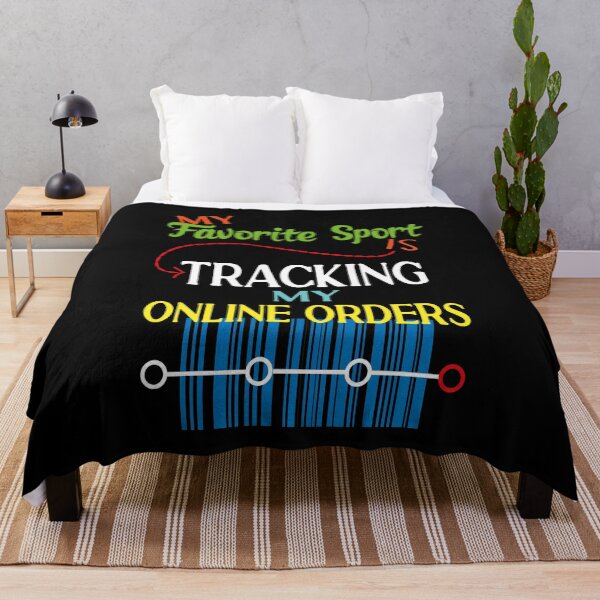 Item preview, My Favorite Sport is Tracking my Online Orders designed and sold by orangeblue21.
