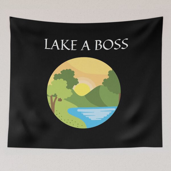 Item preview, Lake a Boss  designed and sold by zareworks.