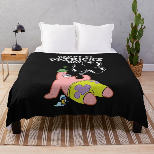 Vista previa del artículo con la obra «Bob Esponja Dibujos Animados Patrick Star Bonne Saint-Patrick», diseñado y vendido por SheilaRomaguera.