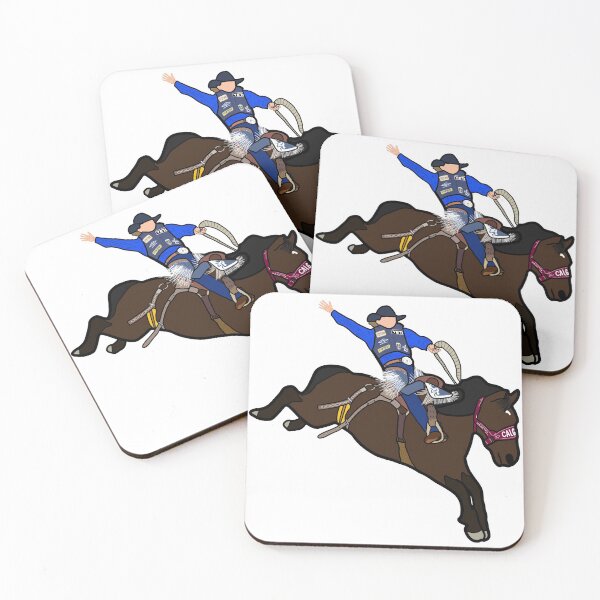 Item preview, Rusty Wright Saddle Bronc Ride designed and sold by Bullsit Designs.