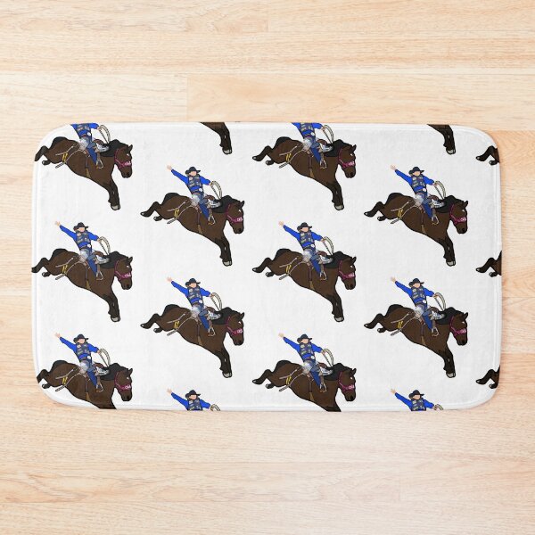Item preview, Rusty Wright Saddle Bronc Ride designed and sold by Bullsit Designs.