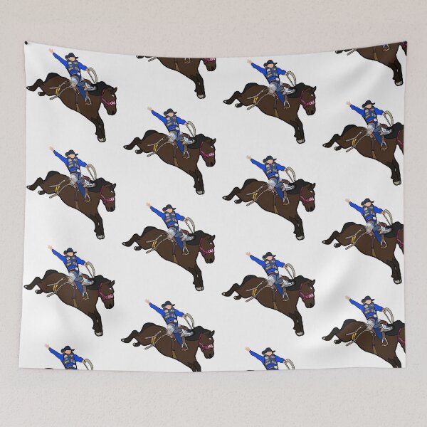 Item preview, Rusty Wright Saddle Bronc Ride designed and sold by Bullsit Designs.