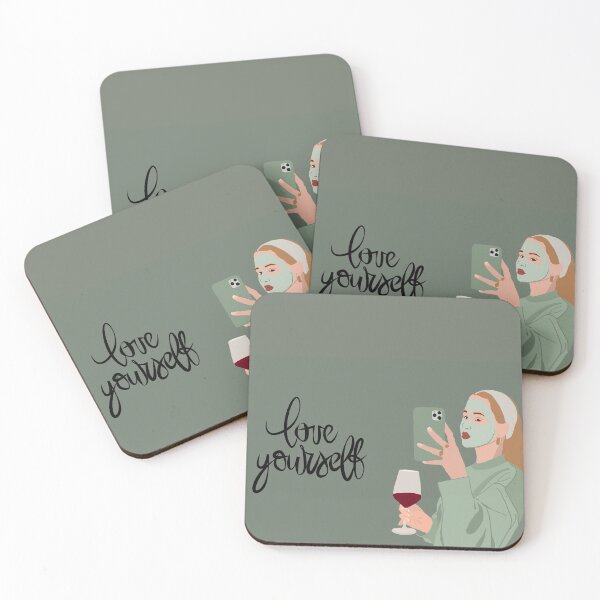 Item preview, SELFIE GIRL I LOVE YOURSELF Aesthetic - Self Care Collection  designed and sold by Elena González Álvarez.
