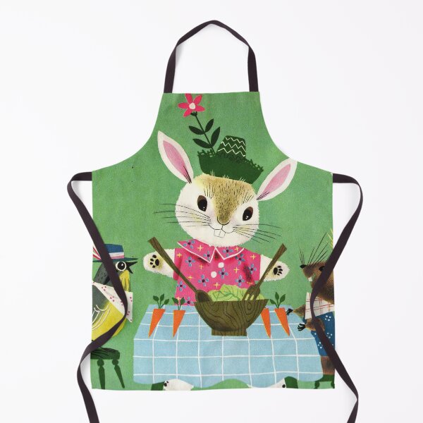 Item preview, Funny Bunny Prepare Lunch designed and sold by Vintage8.