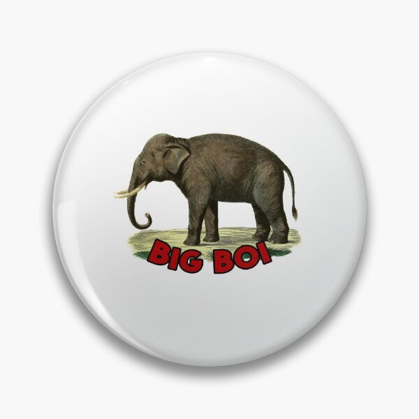 Item preview, Big boi retro elephant meme designed and sold by Captain-Jackson.