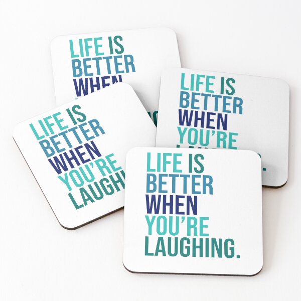 Item preview, La vida es mejor cuando te ríes designed and sold by House Sparrow.