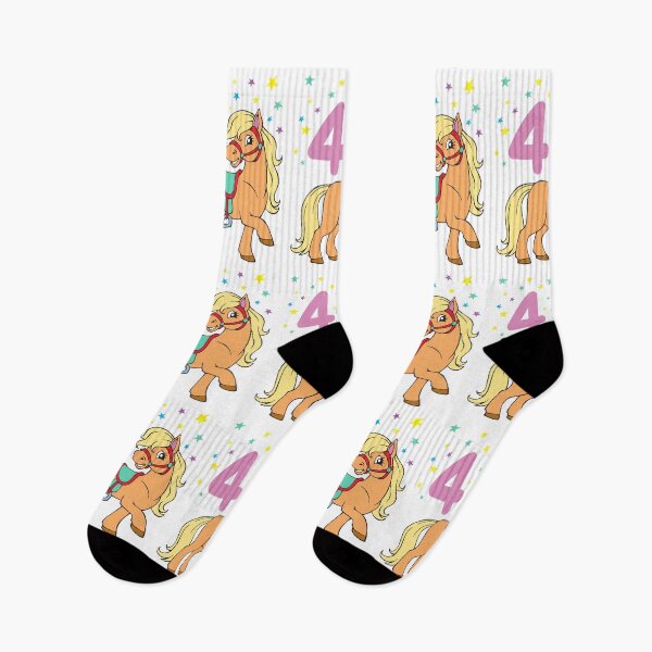 Item preview, Horse 4th Birthday Pony BDay Girls 4 Year Design designed and sold by samshirts.
