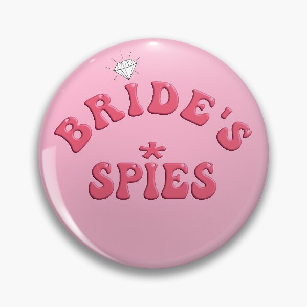 Item preview, Bride's Spies. Pink Bubble Style Humor  designed and sold by luvmhykdesigns.