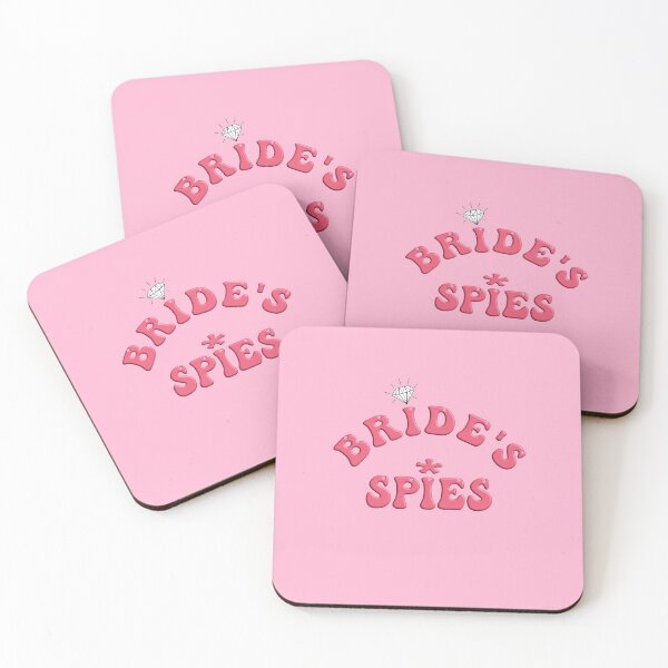 Item preview, Bride's Spies. Pink Bubble Style Humor  designed and sold by luvmhykdesigns.
