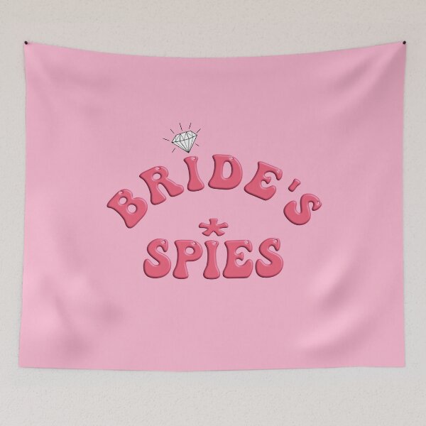 Item preview, Bride's Spies. Pink Bubble Style Humor  designed and sold by luvmhykdesigns.