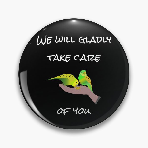 Item preview, Budgies, friends, we like to take care of them .. designed and sold by Bodino.